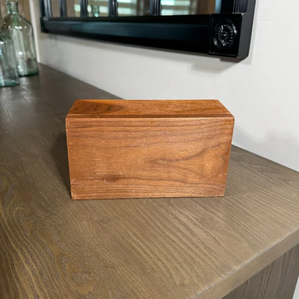Small Wood Caddy Organizer – Rustic & Versatile Farmhouse Style